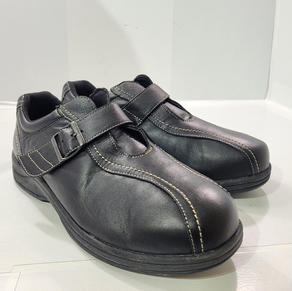 P.W. MINOR TIMES SQUARE 11394 THERAPEUTIC ORTHOPEDIC SHOES WIDTH 2W WOMEN 11 BLK - Picture 1 of 13